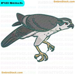 Eagle Embroidery Design 8