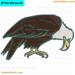 Eagle Embroidery Design 9