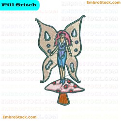 Fairy Embroidery Design 1