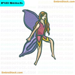 Fairy Embroidery Design 3