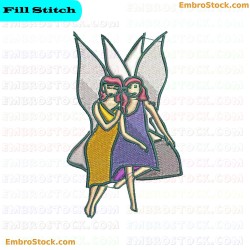 Fairy Embroidery Design 5