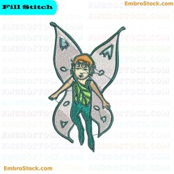 Fairy Embroidery Design 7