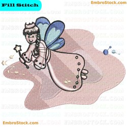 Fairy Embroidery Design 8