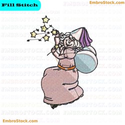 Fairy Fairies Cartoon Embroidery Design 9