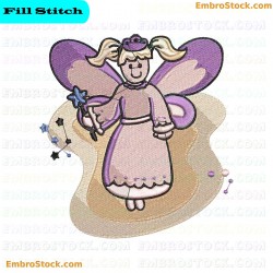 Fairy Fairies Embroidery Design 2