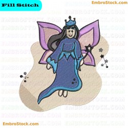 Fairy Fairies Embroidery Design 5