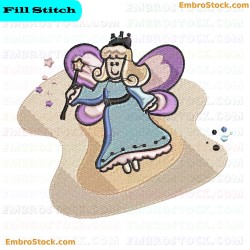 Fairy Fairies Embroidery Design 6