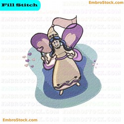 Fairy Fairies Embroidery Design 7