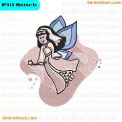 Fairy Fairies Embroidery Design 9