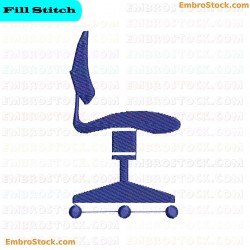 Fice Chair Embroidery Design 2