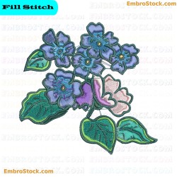 Floral Embroidery Design 1