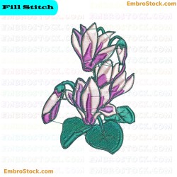 Flower Bouquet Embroidery Design 45