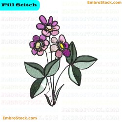 Flower Embroidery Design 30