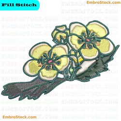 Flower Embroidery Design 39