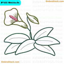 Flower Embroidery Design 46