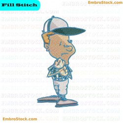 Golf Arbitration Embroidery Design 3