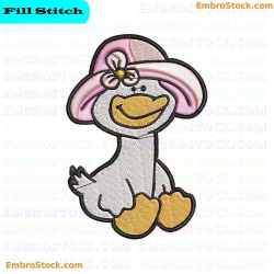 Goose Embroidery Design 9