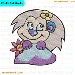 Hedgehog Embroidery Design 20