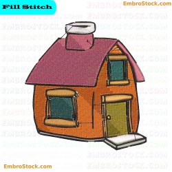 House For Sale Embroidery Design 7