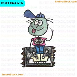 Innovative Cartoon For Kids Embroidery Design 9