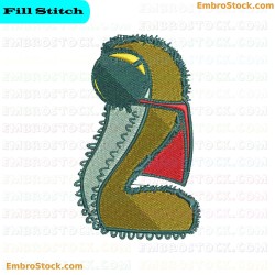 Insect Embroidery Design 12