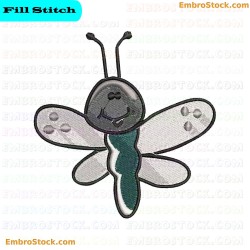 Insect Embroidery Design 16