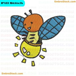 Insect Embroidery Design 18