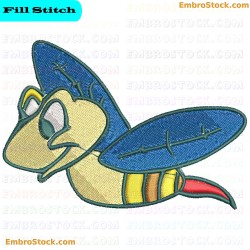 Insect Embroidery Design 43