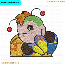 Ladybug Embroidery Design 11