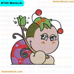 Ladybug Embroidery Design 8