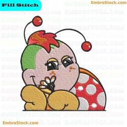 Ladybug Lady Bugs Pocket Toppers Embroidery Design 15