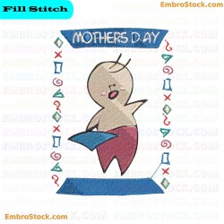 Mothers Day Embroidery Design 5