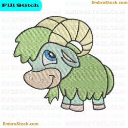 Mythical Creature Embroidery Design 5