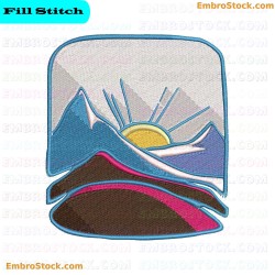 Nature Embroidery Design 2