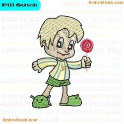 Pajama Party Embroidery Design 7