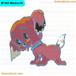 Puppy Embroidery Design 12