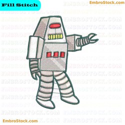 Robot Embroidery Design 11