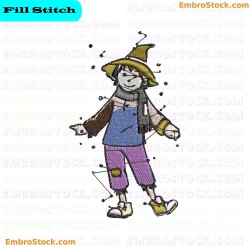 Scarecrow Embroidery Design 21