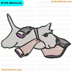 Scottish Terrier Embroidery Design 3