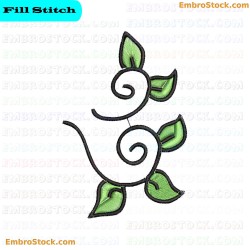 Simple Flower Embroidery Design 13