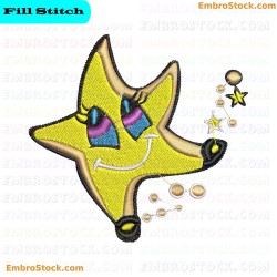 Star Embroidery Design 12