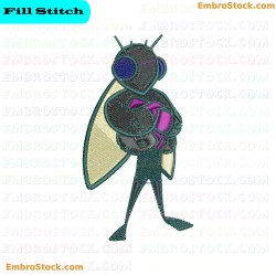 Superbug Embroidery Design 7