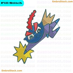 Superhero Embroidery Design 7