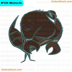 Tibiotic Resistant Bacteria Embroidery Design 3