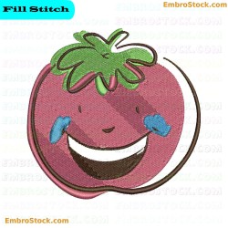 Tomato Embroidery Design 2