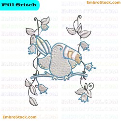 Toucan Embroidery Design 6