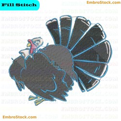 Turkey Embroidery Design 3