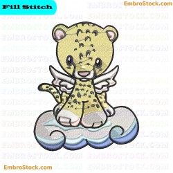 Whimsical Character Embroidery Design 9