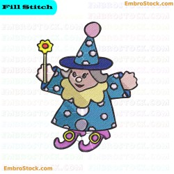 Wizard Doll Embroidery Design 21